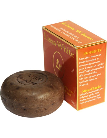 Lissa White Savon éclaississant biovégétal à la bave d'escargot 200g