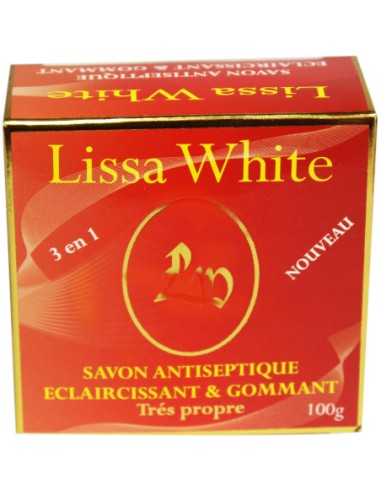 Lissa White savon anticeptique éclaircessant et...