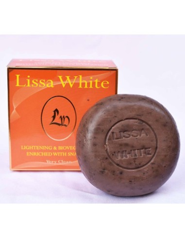 Savon noir Lissa white à l'huile d'olive et à...
