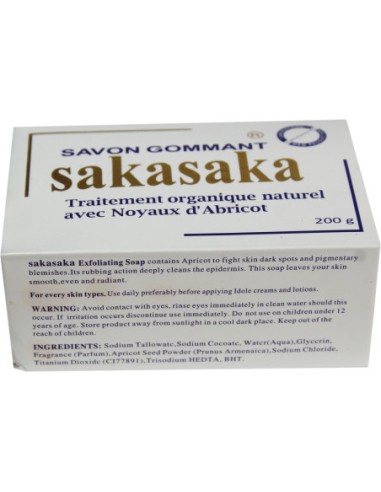 Savon gommant saka saka traitement organique...