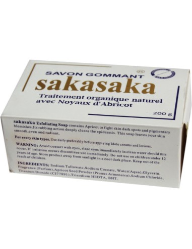 Savon gommant saka saka traitement organique...