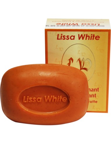 Lissa White savon gommant et éclaircessant à...