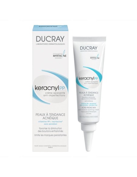 Ducray - Keracnyl PP crème apaisante anti-imperfections